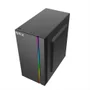 Gabinete Gamer Brx Nexus F754 Mini Tower LED Usb 2.0 S/fans Preto