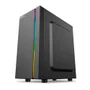 Gabinete Gamer Brx Nexus F754 Mini Tower LED Usb 2.0 S/fans Preto
