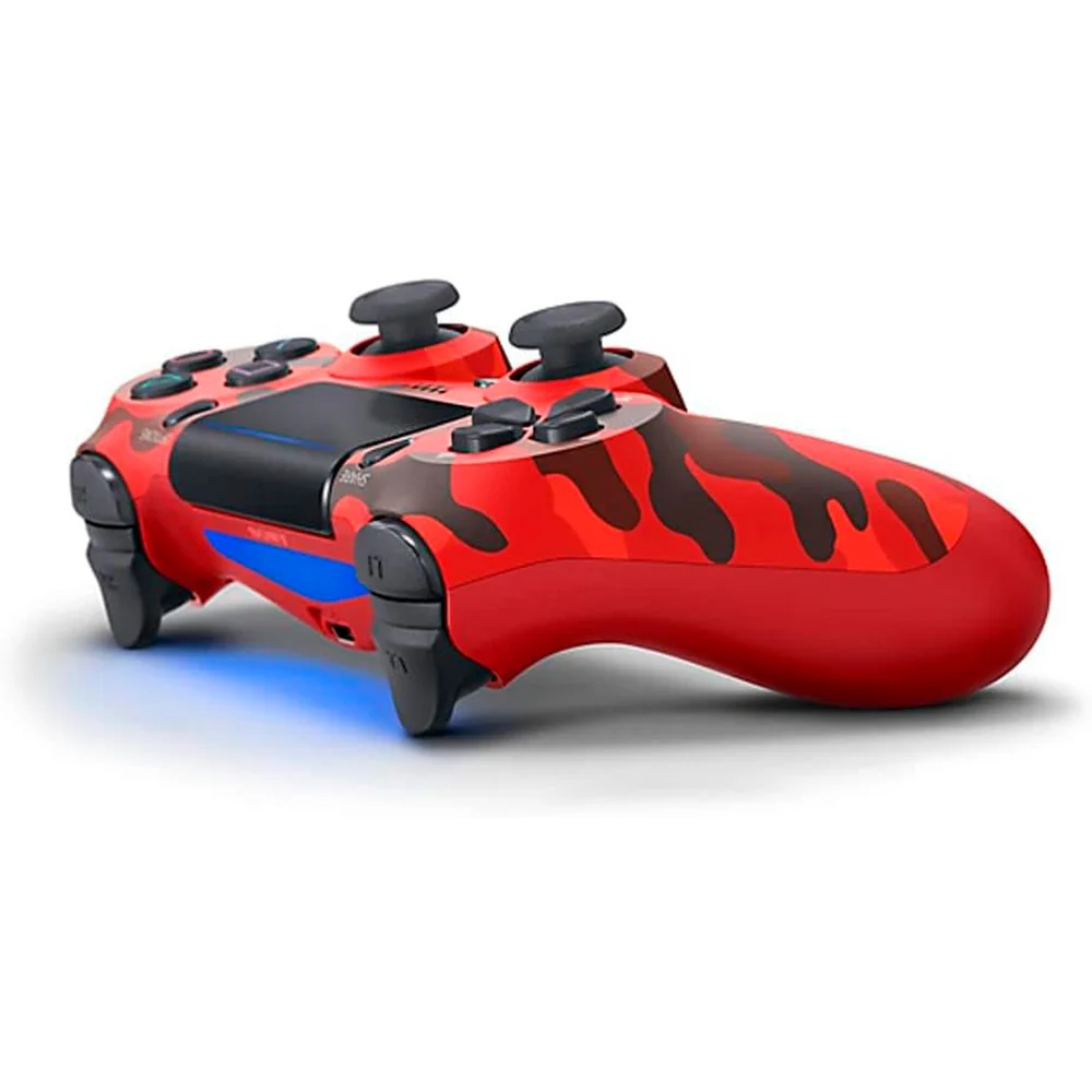 Controle Compatível Com Ps4 Dualshock 4 Camuflado Vermelho Controle Compatível Com Ps4 Dualshock 4 Camuflado Vermelho