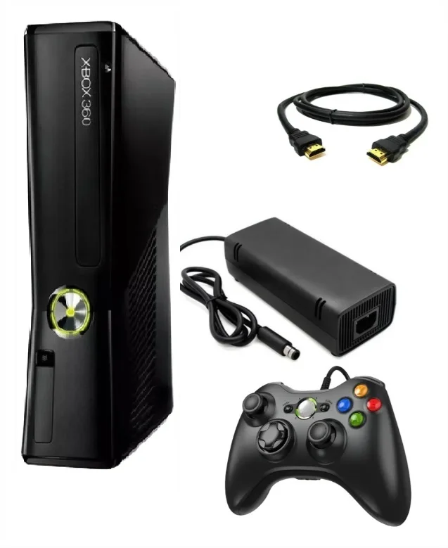 Console 360 4gb Matte Black + 1 Wired Control