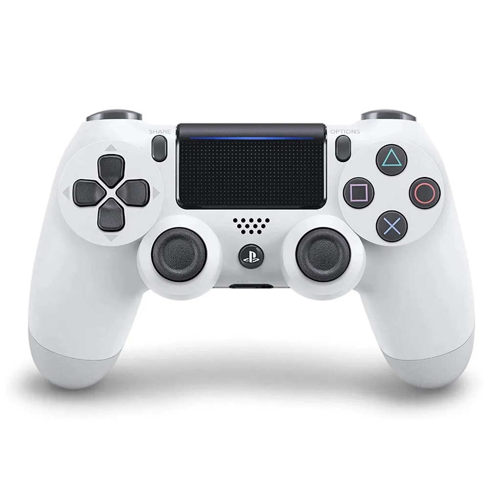 Controle Compatível Com Ps4 Dualshock 4 Joystick Sem Fio Bluetooth - Branco Controle Compatível Com Ps4 Dualshock 4 Joystick Sem Fio Bluetooth - Branco