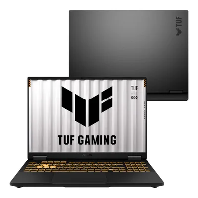 Imagem do produto Notebook ASUS TUF Gaming F16 Intel Core i7 14650HX, RTX 5050, 16GB, 512GB SSD, Windows 11 Home, Tela 16" 165Hz Nível IPS, Cinza - FX608JHR RV016W em Kabum