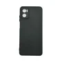 Capa Moto E22 Silicone Aveludada Protege Câmera Colorida Capinha Anti Impacto Moto E22:preto