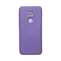 Capa Moto G9/ G9 Play Silicone Aveludada Colorida Protege Câmera Capinha Anti Impacto Moto G9:roxo