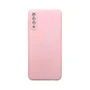 Capa Samsung A70  Silicone Aveludada Protege Câmera Colorida Capinha Anti Impacto A70:rosa Bebê