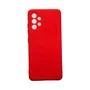 Capa Samsung A32 4g Silicone Aveludada Protege Câmera Colorida Capinha Anti Impacto A32 4g:vermelho