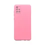 Capa Samsung A51 Silicone Aveludada Protege Câmera Colorida Capinha Anti Impacto A51:rosa Bebê