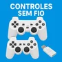 Game Retrô Com 25.000 Jogos + 2 Controles Sem Fio | Plug & Play Via Usb