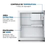 Frigobar Mondial 46l Porta Reversível Branco Fgb-01-w50 Frigobar 50l -  Fgb-01-w50 - 127v/60hz
