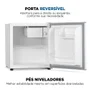 Frigobar Mondial 46l Porta Reversível Branco Fgb-01-w50 Frigobar 50l -  Fgb-01-w50 - 127v/60hz