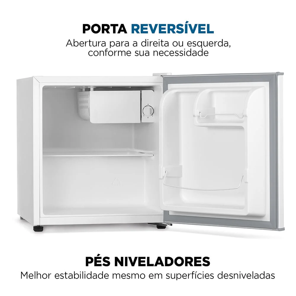Frigobar Mondial 46l Porta Reversível Branco Fgb-01-w50 Frigobar 50l - Fgb-01-w50 - 127v/60hz Frigobar Mondial 46l Porta Reversível Branco Fgb-01-w50 Frigobar 50l - Fgb-01-w50 - 127v/60hz