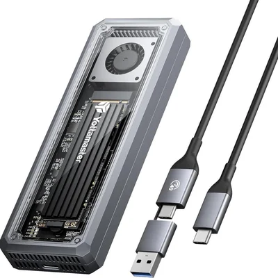 Case Externo SSD Nvme M.2 Thunderbolt 3/4 Usb 4.0 40gbps