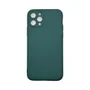 Capa Iphone 11 Pro Silicone Aveludada Protege Câmera Colorida Capinha Anti Impacto Iphone 11 Pro:verde Escuro