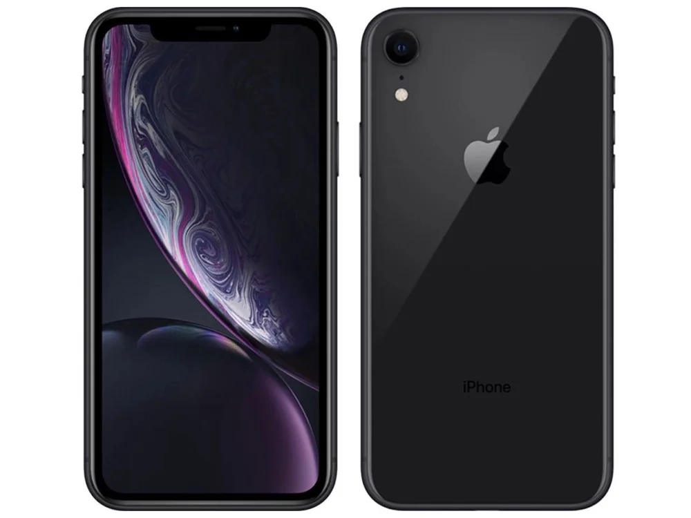 Usado: Iphone Xr 64 Gb Preto - Regular