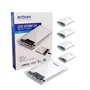Kit 5 un. Case Externo HD e SSD Exbom Transparente Sata Usb 3.0 Compatível com Notebooks, PC, TV e Jogos Console