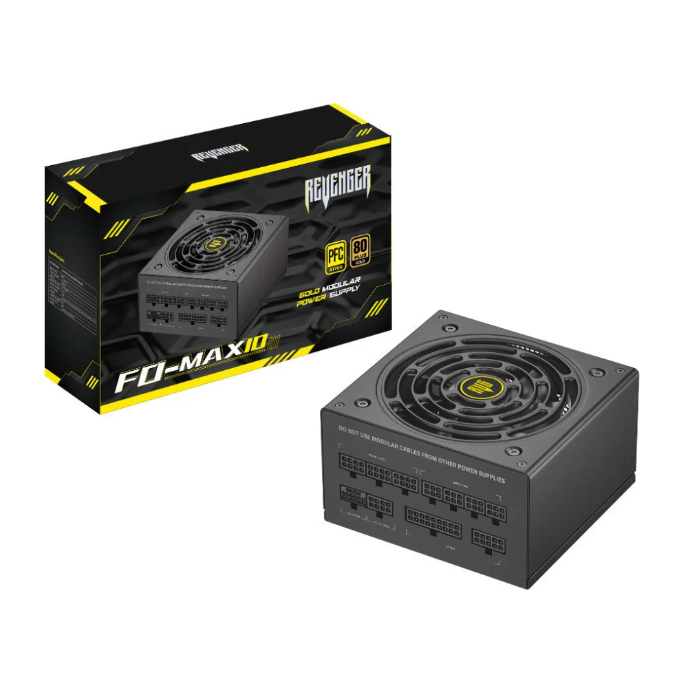 Fonte Atx 1000w Real 80plus Gold Revenger Box Fonte Atx 1000w Real 80plus Gold Revenger Box