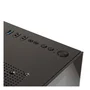 Gabinete Gamer Duex Aquário Dxss05b, Vidro Temperado, Sem Fans, Preto