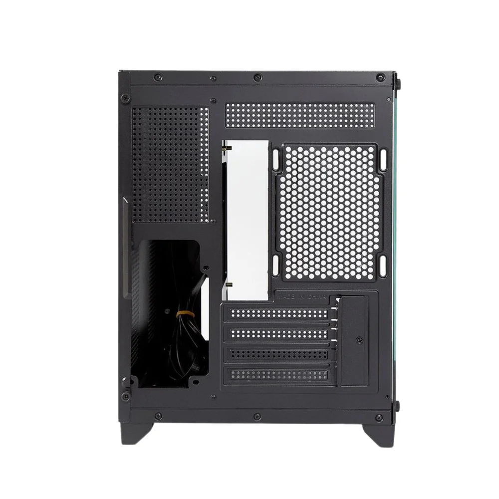 Gabinete Gamer Duex Aquário Dxss05b, Vidro Temperado, Sem Fans, Preto Gabinete Gamer Duex Aquário Dxss05b, Vidro Temperado, Sem Fans, Preto