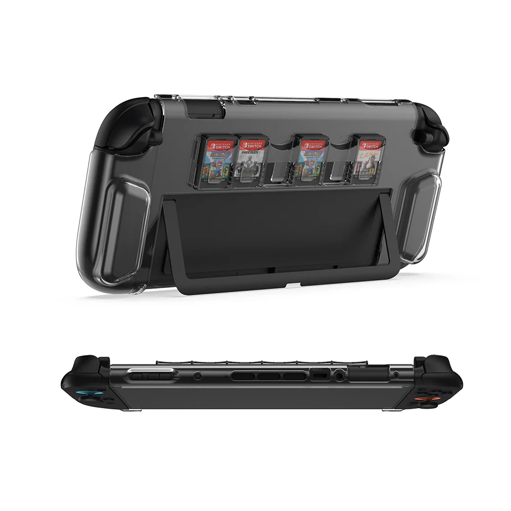 Tns-3155 For Switch 2 Capa Dura De Plástico Transparente Crystal