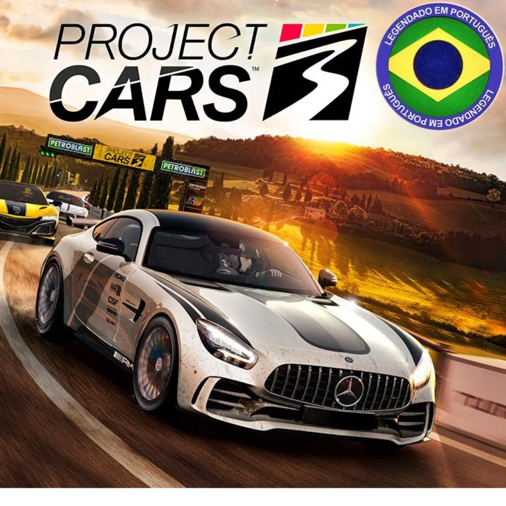 Project Cars 3 Ps4 Mídia Física Legendado Em Português Playstation 4 Project Cars 3 Ps4 Mídia Física Legendado Em Português Playstation 4