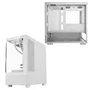 Gabinete Brazil Bpc Matx Gamer Bpc-k215 Branco C/ 6 Coolers Sem Fonte
