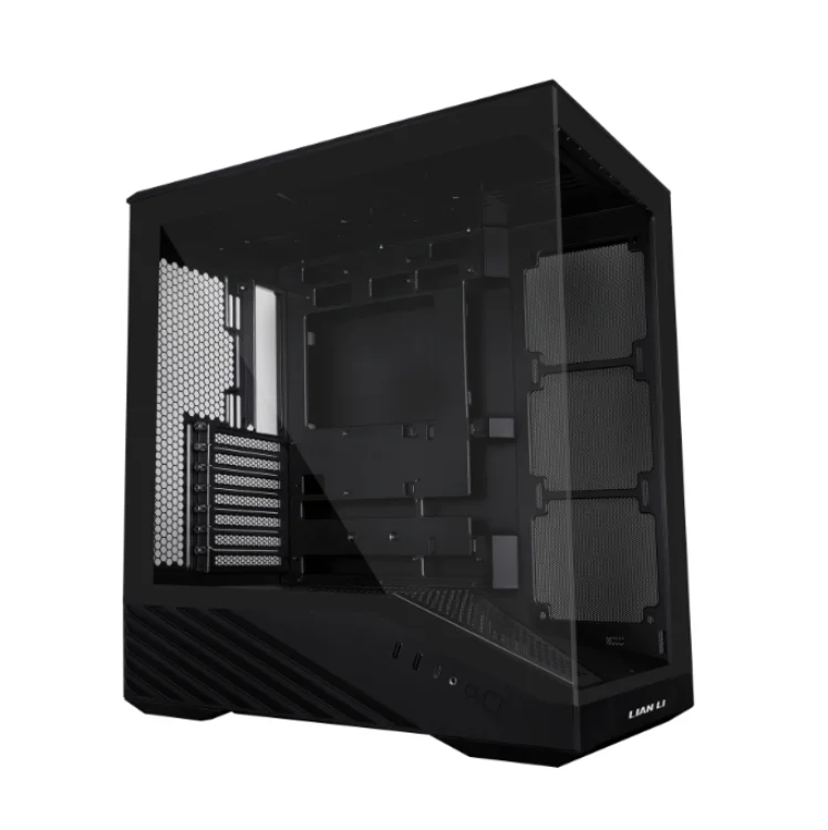 Gabinete Gamer Lian Li V100, Mid-tower, Vidro Temp, S/fan, Black - V100x Gabinete Gamer Lian Li V100, Mid-tower, Vidro Temp, S/fan, Black - V100x