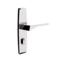 Fechadura Design Externa Espelho Grazia 40mm Cromado 713e12855cr
