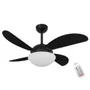 Ventilador Volare Fly Preto 110v E Controle Remoto