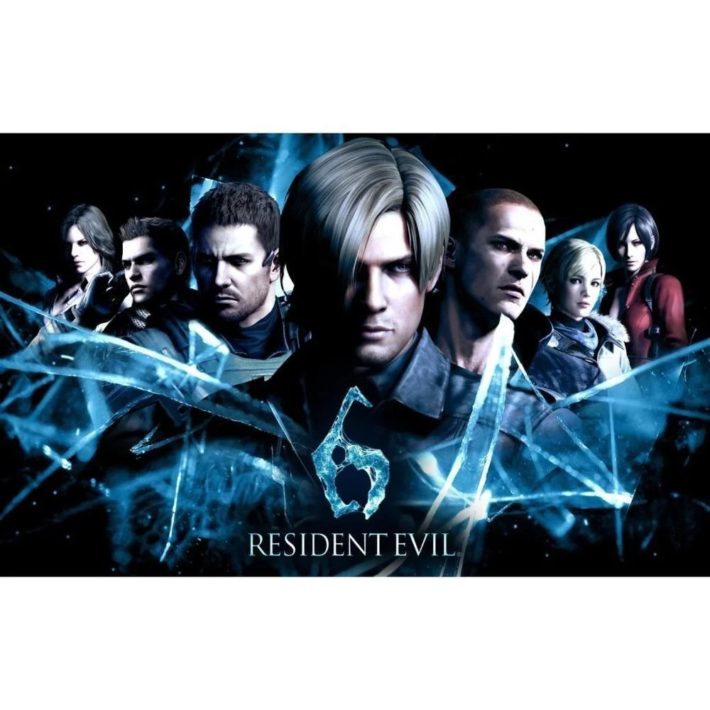 Game Resident Evil 6 Para XBOX 360 Mídia Física Game Resident Evil 6 Para XBOX 360 Mídia Física