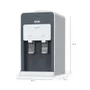 Bebedouro De Mesa Para Garrafão Eos Mineralle Slim Com Compressor Ebc07b 110v