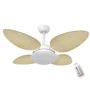 Ventilador Volare P Palmae Natural 220v E Controle Remoto