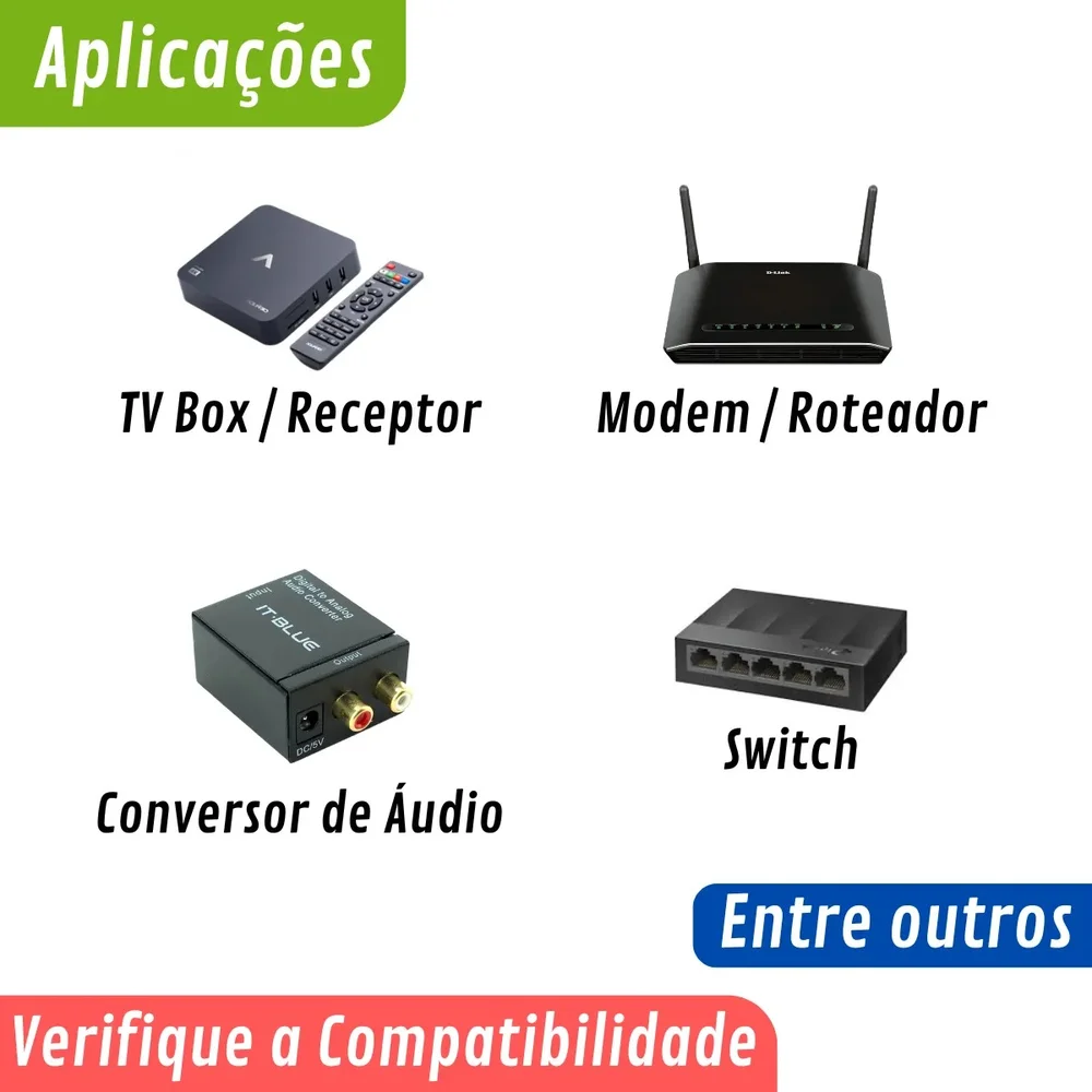 Fonte De Alimentacao 110/220vac Saida 5vdc 2a 5,5x2,1mm Fonte De Alimentacao 110/220vac Saida 5vdc 2a 5,5x2,1mm