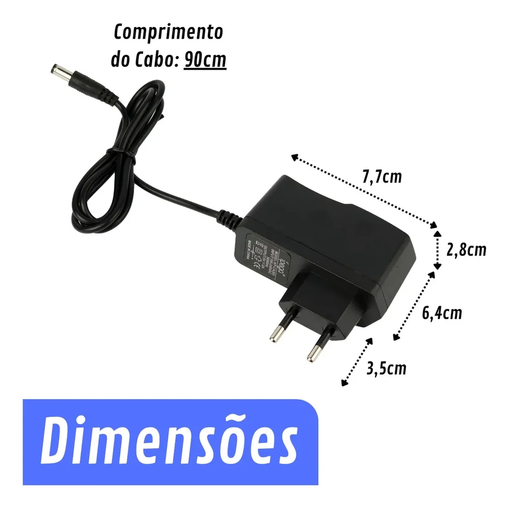 Fonte De Alimentacao 110/220vac Saida 5vdc 2a 5,5x2,1mm Fonte De Alimentacao 110/220vac Saida 5vdc 2a 5,5x2,1mm