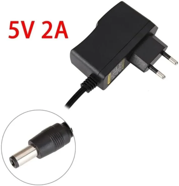 Fonte De Alimentacao 110/220vac Saida 5vdc 2a 5,5x2,1mm Fonte De Alimentacao 110/220vac Saida 5vdc 2a 5,5x2,1mm