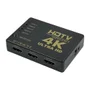 Hub Switch HDMI 5x1 Ultra Hd 5 Porta Controle Remoto 3d