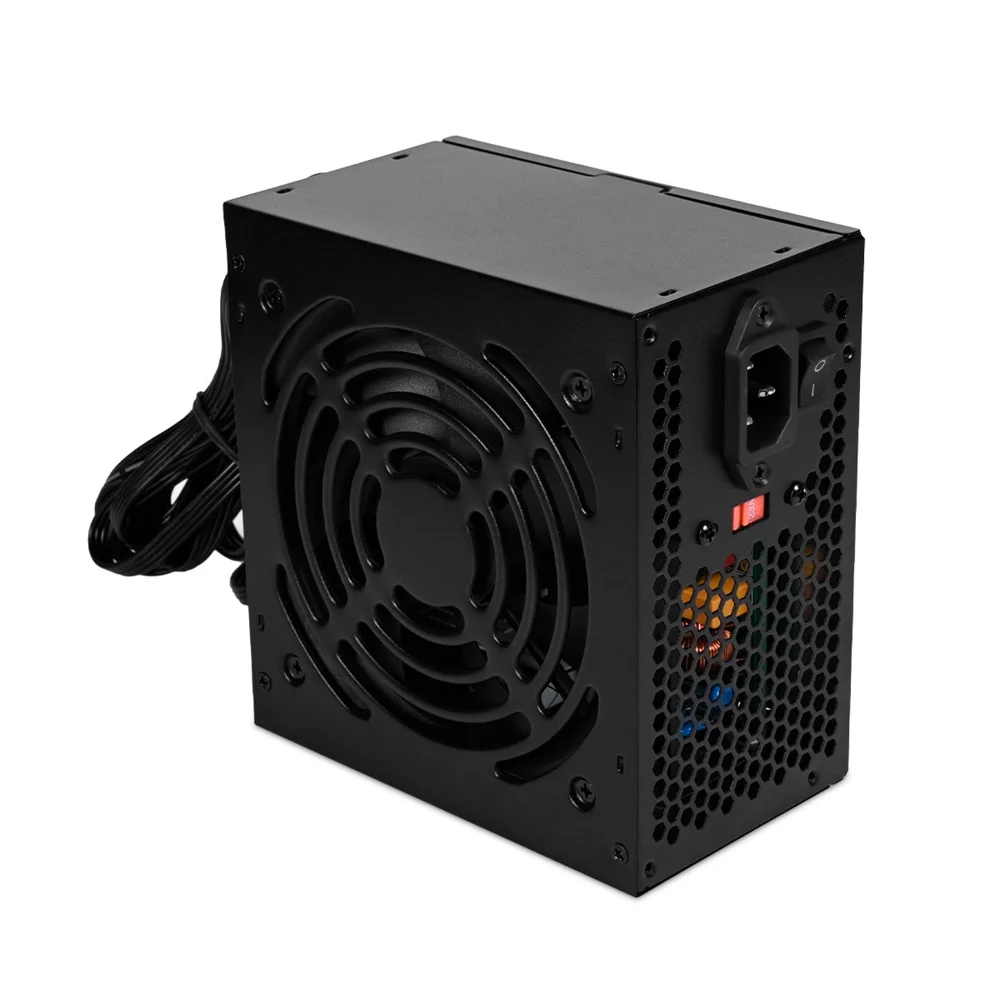 Fonte Atx 350w Real Com Cabo De Força Bivolt Preto | Get Fonte Atx 350w Real Com Cabo De Força Bivolt Preto | Get