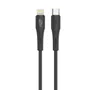 Cabo Lightning Para Pd Preto 1m Turbo Flexível Material Qualidade