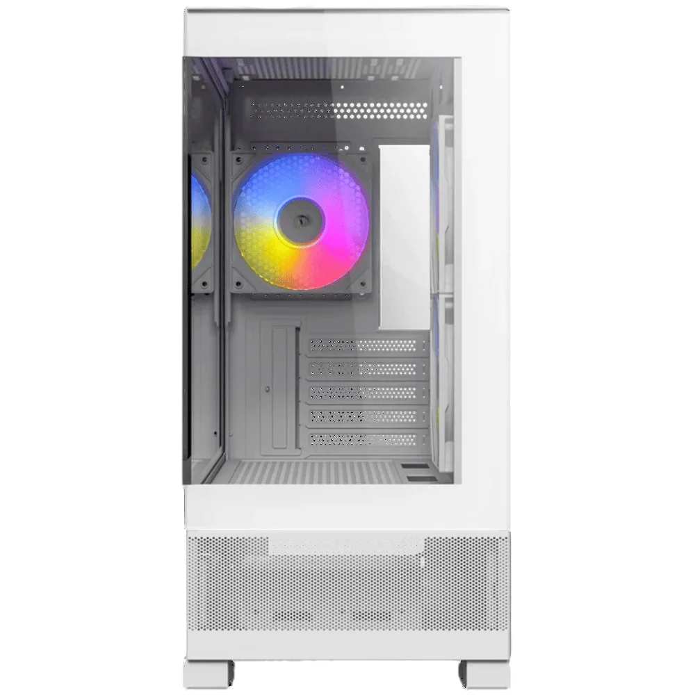 Gabinete Gamer Antec Cx500m RGB White Lateral De Vidro Temp 4mm Micro-atx/itx Com 3 Fans RGB 12 Gabinete Gamer Antec Cx500m RGB White Lateral De Vidro Temp 4mm Micro-atx/itx Com 3 Fans RGB 12