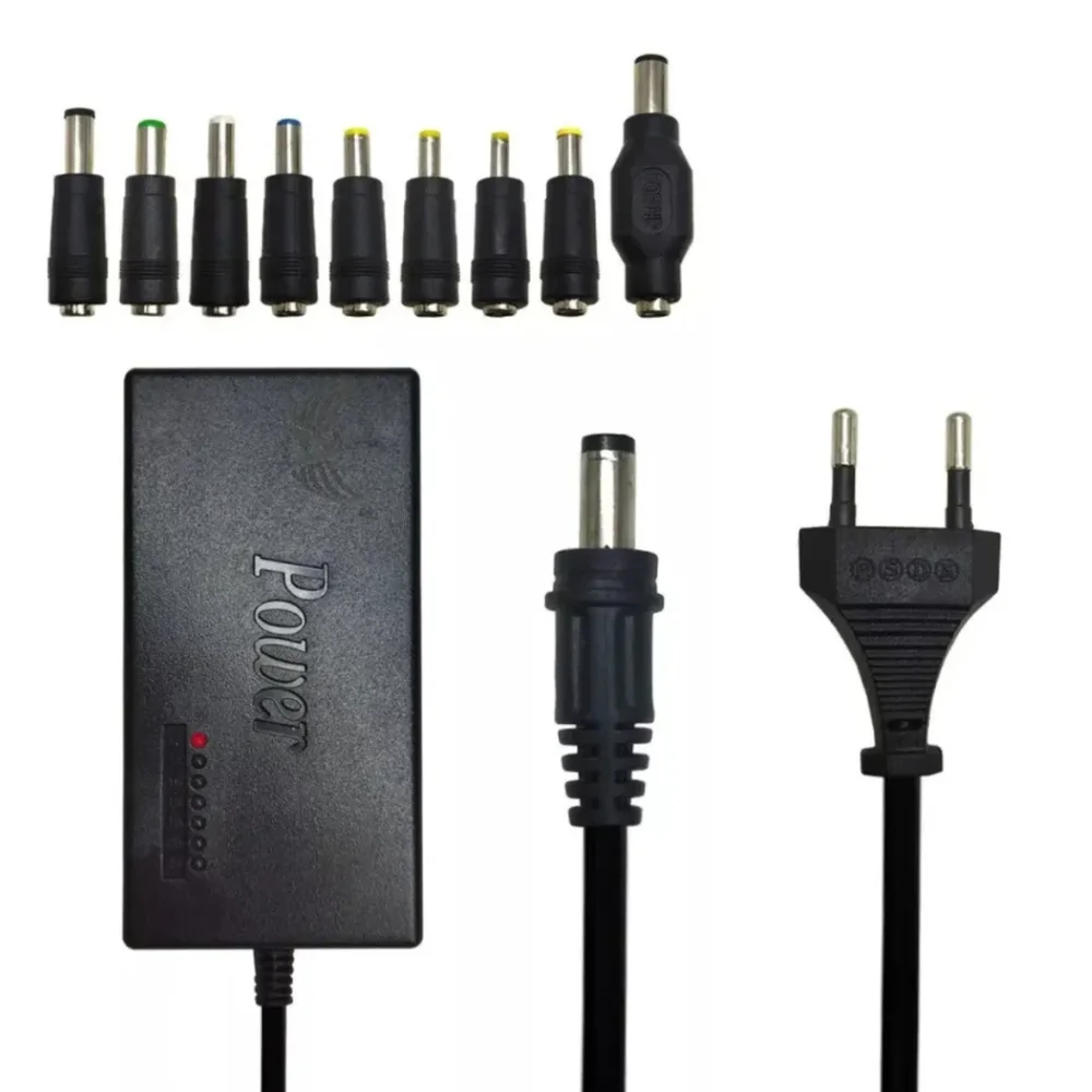 Fonte Notebook Universal 120w Completa Com 9 Plugues E Cabo Incluso - view 4