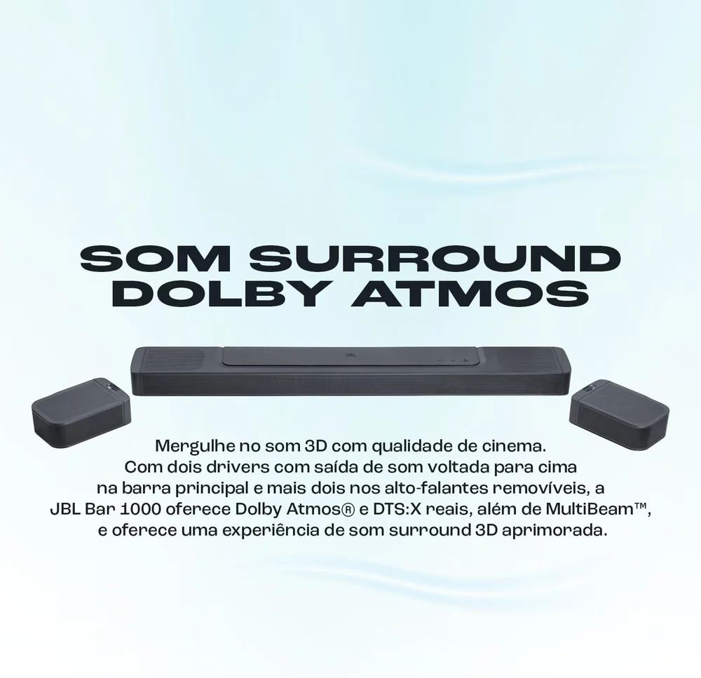 Soundbar Jbl Cinema SB180 2.1 Bluetooth HDMI - Preto