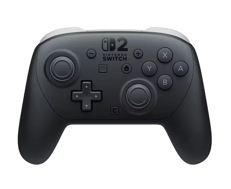 Controle Pro Do Nintendo Switch 2 Preto Controle Pro Do Nintendo Switch 2 Preto
