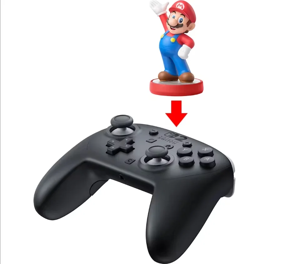 Controle Pro Do Nintendo Switch 2 Preto Controle Pro Do Nintendo Switch 2 Preto