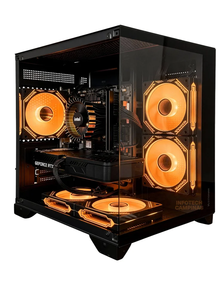 PC Gamer Workstation Intel i9 12900, RTX 5060 8GB, 32gb Ddr4, SSD 1TB Nvme, Win11 Pro Aquario - view 2