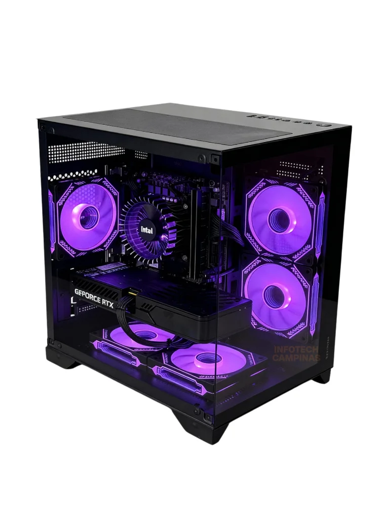 PC Gamer Workstation Intel i9 12900, RTX 5060 8GB, 32gb Ddr4, SSD 1TB Nvme, Win11 Pro Aquario - view 3