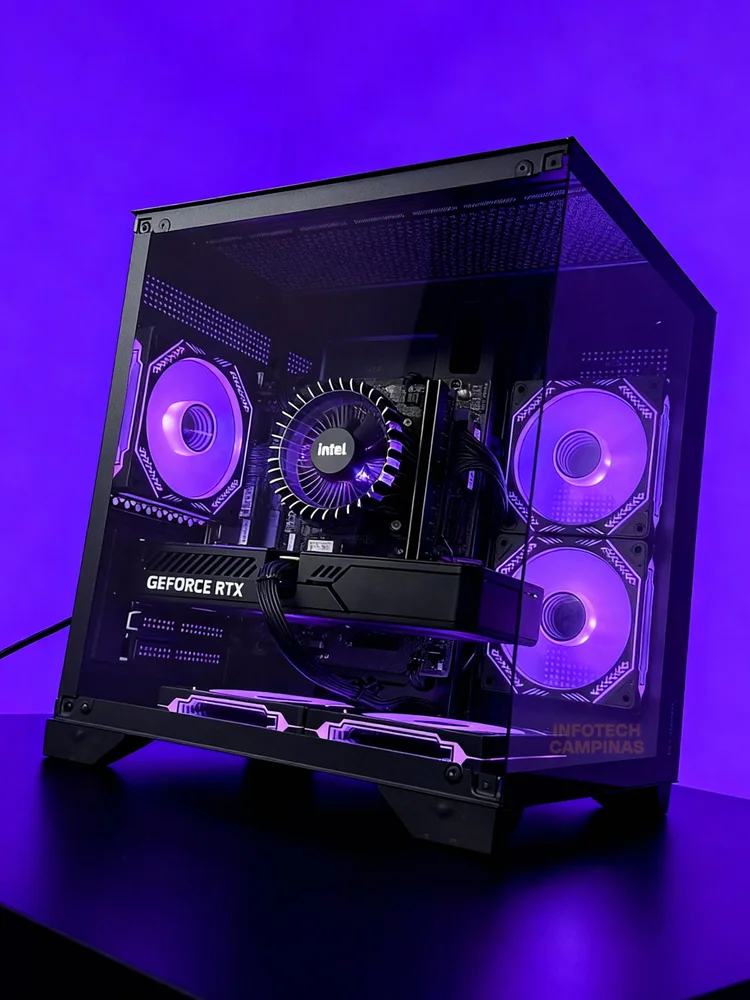 PC Gamer Workstation Intel i9 12900, RTX 5060 8GB, 32gb Ddr4, SSD 1TB Nvme, Win11 Pro Aquario - view 5