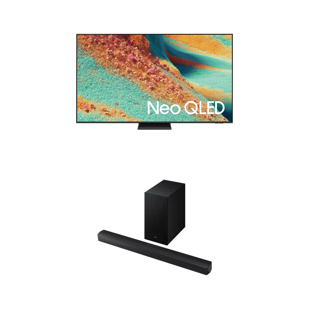 Samsung Vision Ai Tv 65” Neo QLED 4k Qn85f + Soundbar Hw-b650f Kit