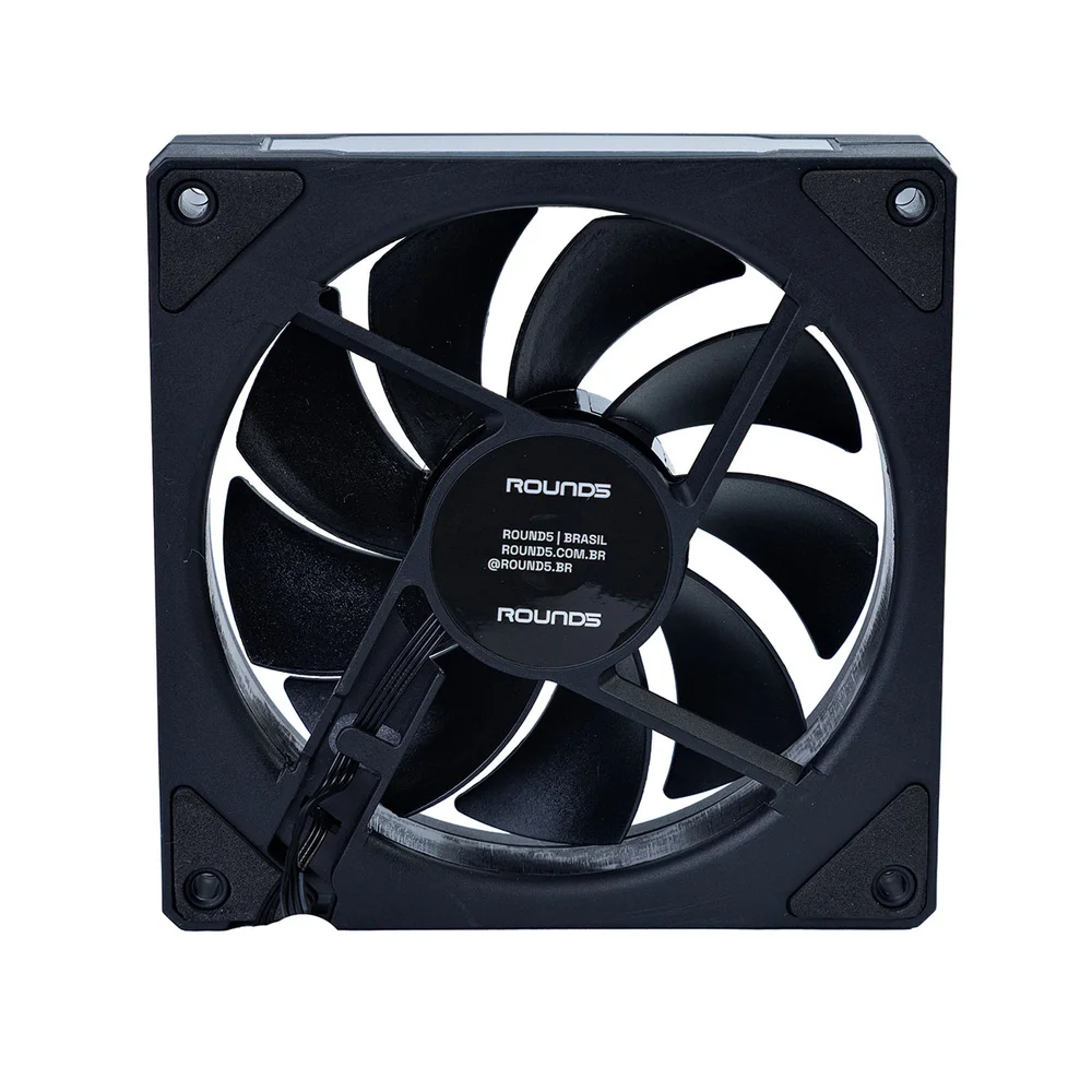 Fan 120mm Round5 Nordwind Forward ARGB Preto R5-nordwind-fw-b-2196