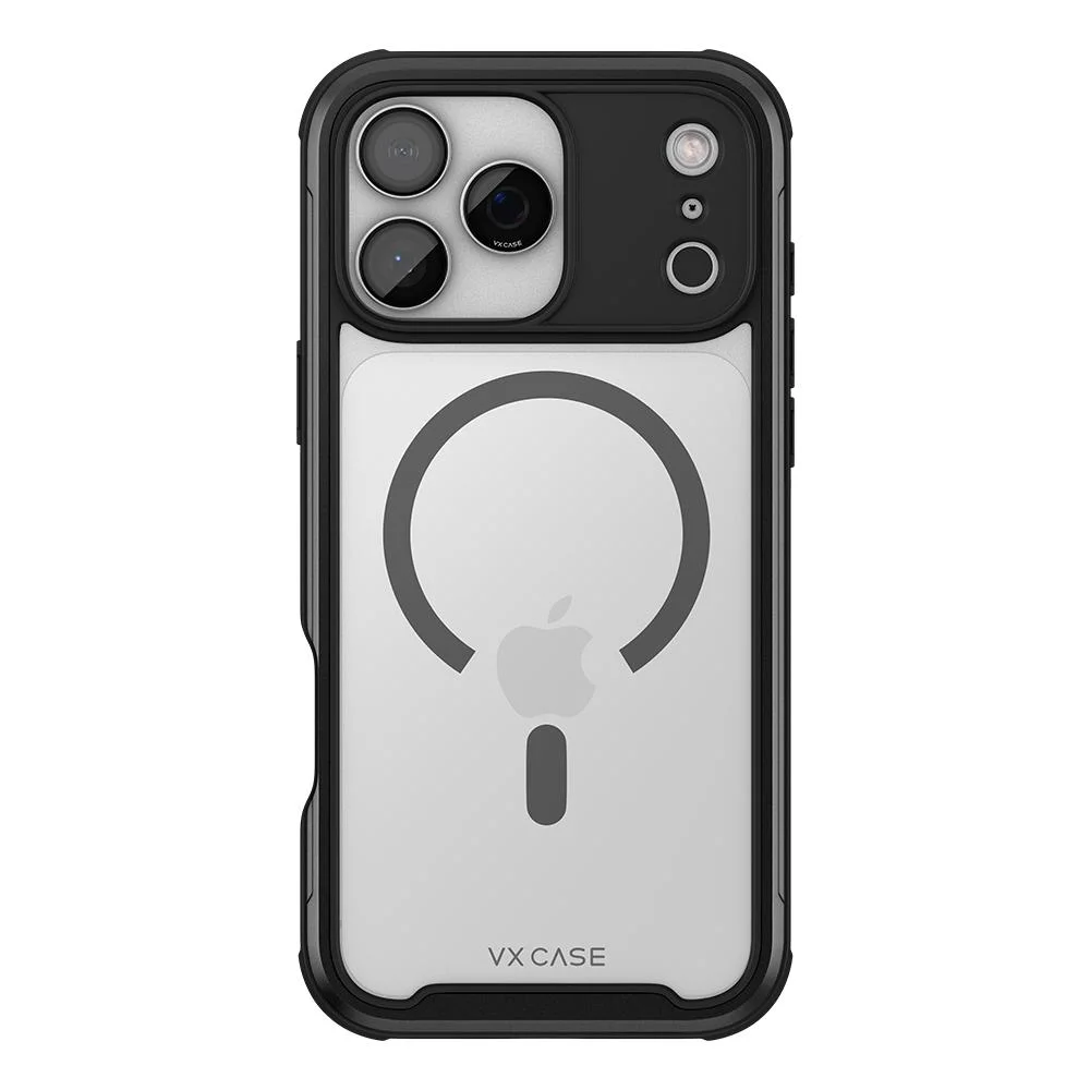 Capa Magsafe Iphone 17 Pro Max Preto - Shield Cover Ii - Preta Capa Magsafe Iphone 17 Pro Max Preto - Shield Cover Ii - Preta
