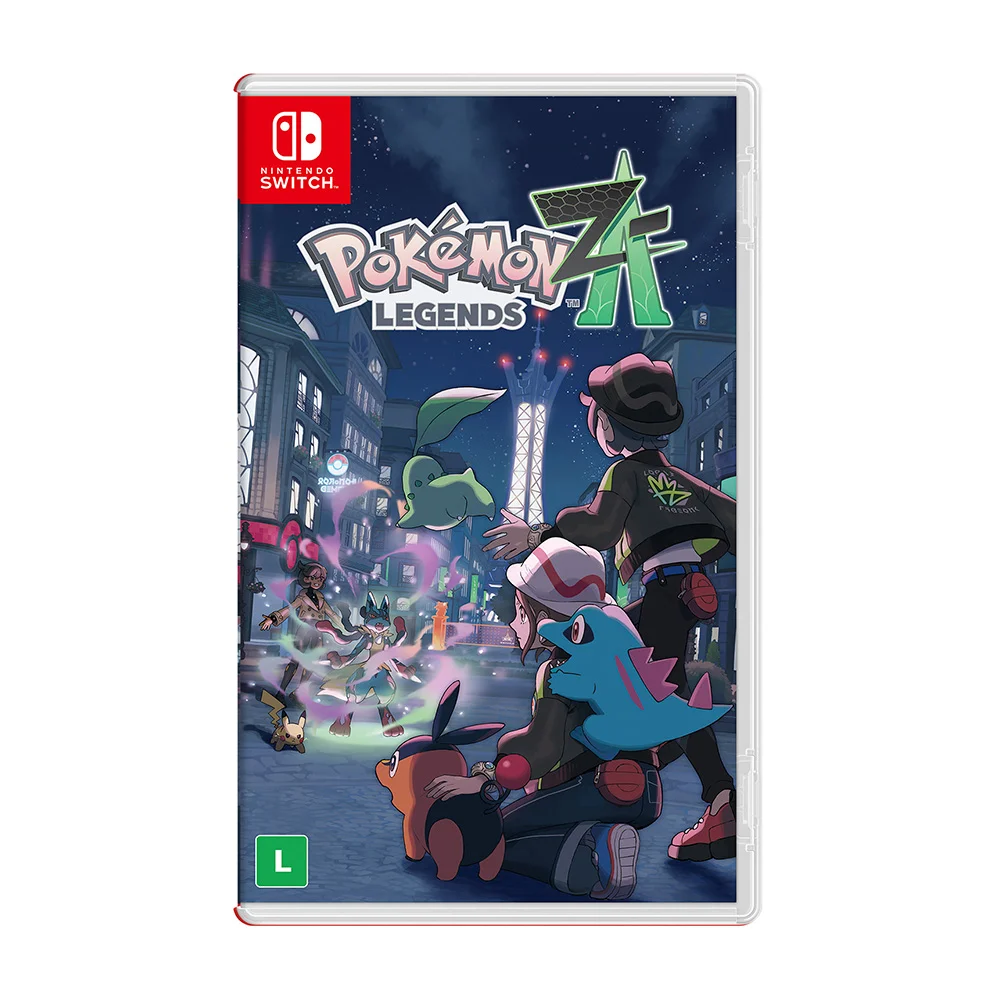 Jogo Pokémon Legends: Z-a Nintendo Switch Mídia Física Jogo Pokémon Legends: Z-a Nintendo Switch Mídia Física