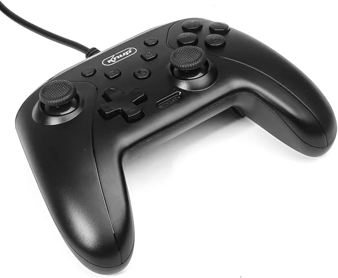 Controle Joystick Knup Kp-cn700 Compatível Com PC Nintendo Switch Ps3 Android Com Fio Usb Controle Joystick Knup Kp-cn700 Compatível Com PC Nintendo Switch Ps3 Android Com Fio Usb